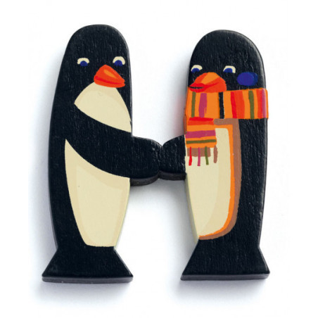 Djeco - Animal Letters - H