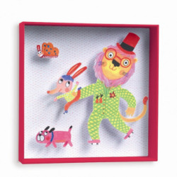 Djeco - Wall decor, Lion
