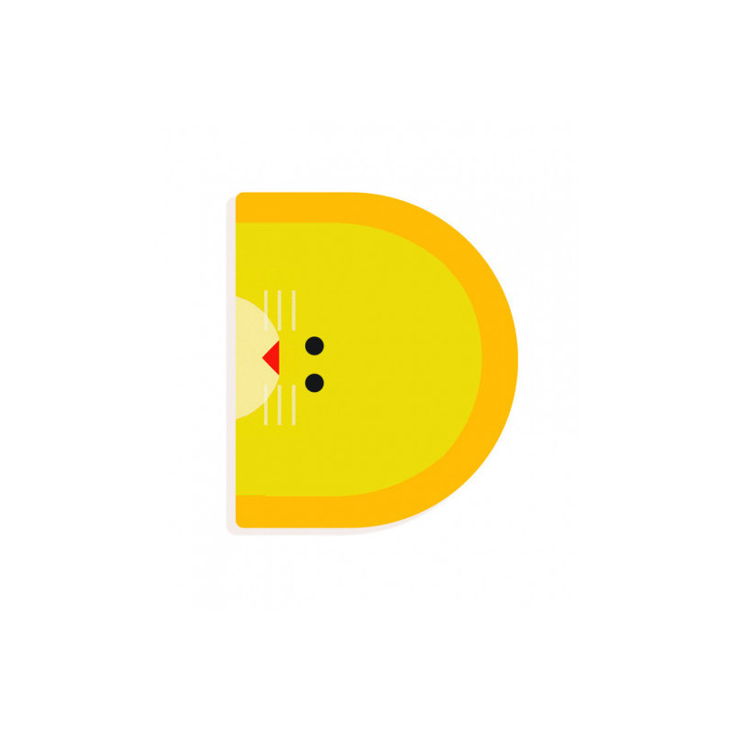 Djeco - Graphic Letters - D