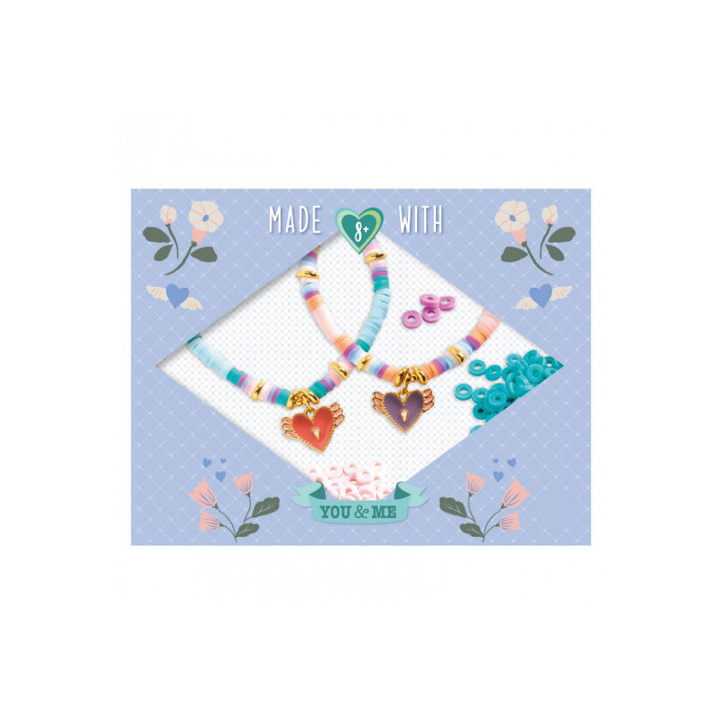 Djeco - You & Me - Heart Heishi