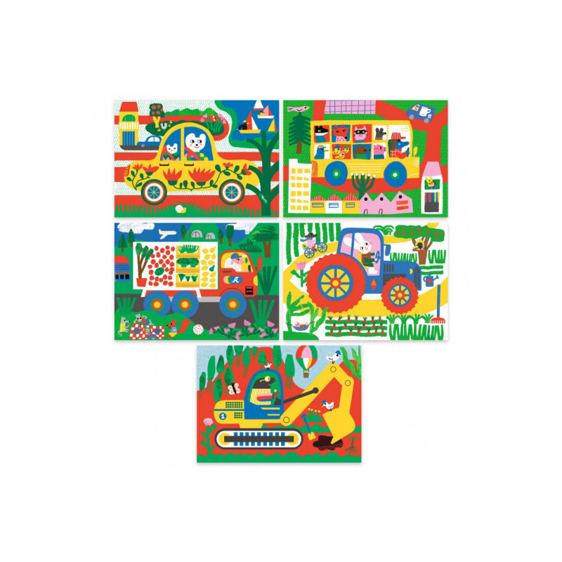 Djeco - Learning about vehicles