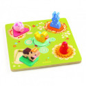 Djeco - Duck & friends Puzzle, 5 pcs