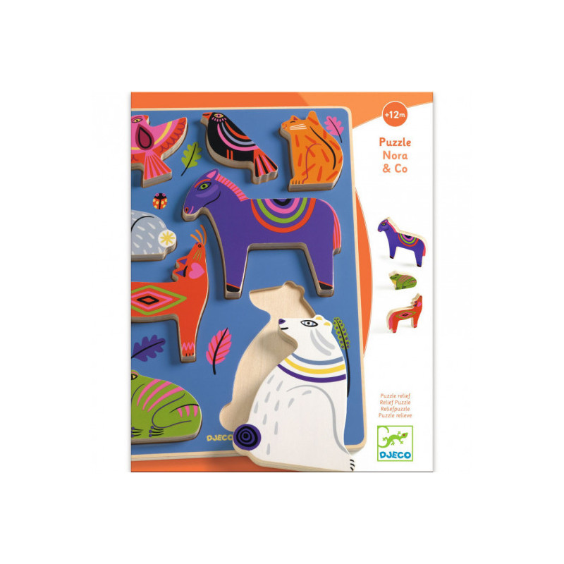 Djeco - Nora & co, 8 pcs