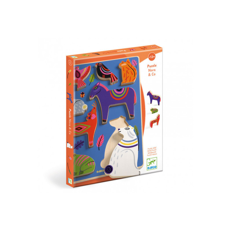 Djeco - Nora & co, 8 pcs