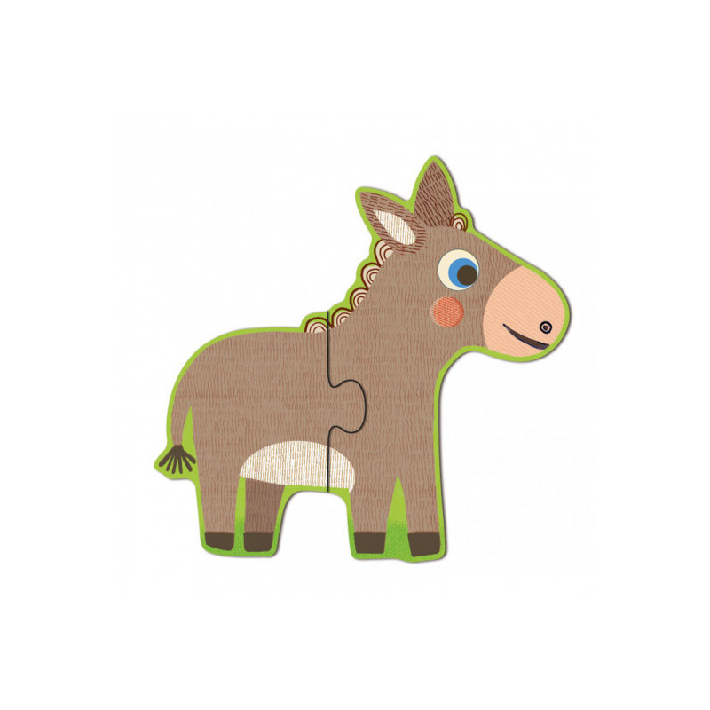 Djeco - Coucou-cow, 12 pcs