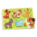 Djeco - Coucou-cow, 12 pcs