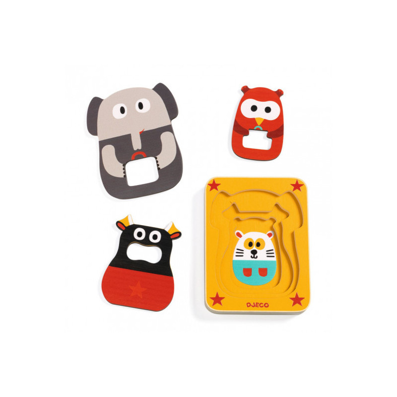 Djeco - Leo & Co, 3 pcs
