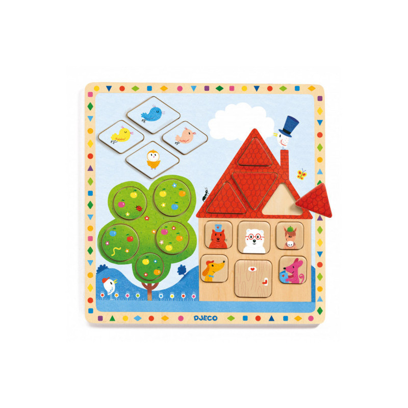 Djeco - Ludigeo, 19 pcs