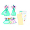 Djeco - Inbjudningskort, Fairies (8 st)