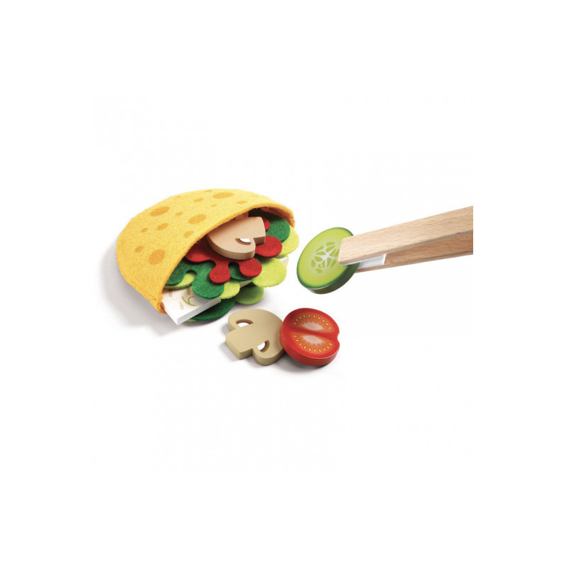 Djeco - Cyrus & Lena - Make pitas with a menu