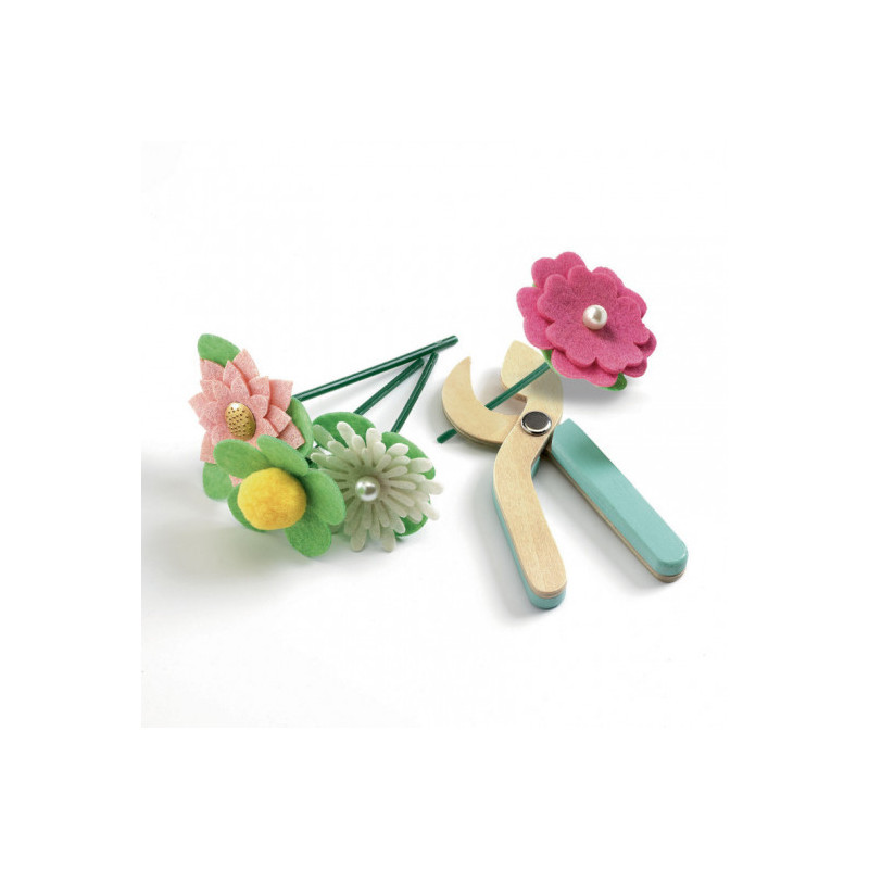 Djeco - Rose & Florian - Create bouquets with a model