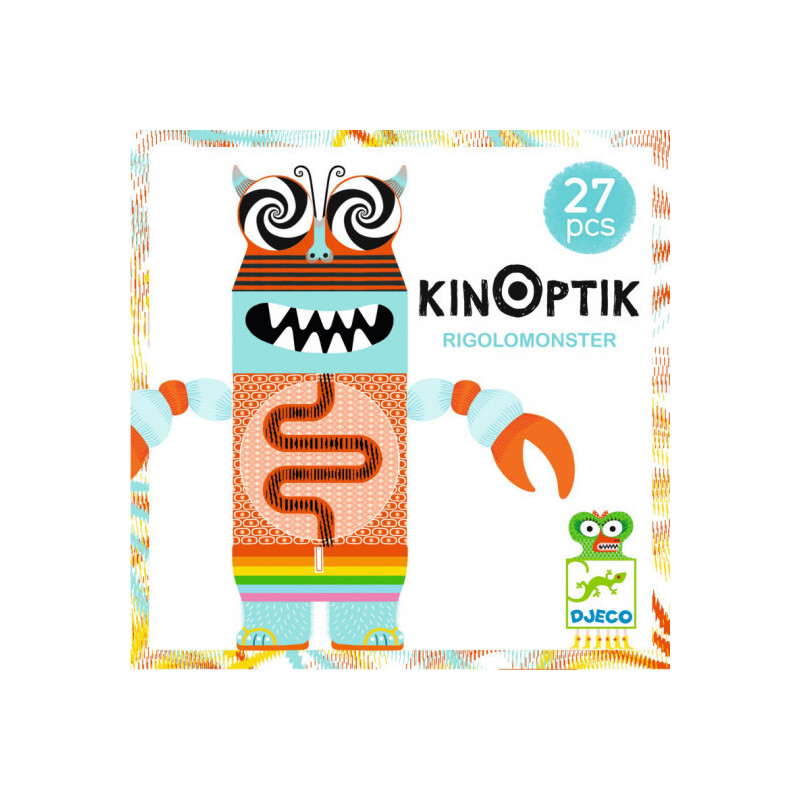 Djeco - Kinoptik, RigoloMonster 27 pcs