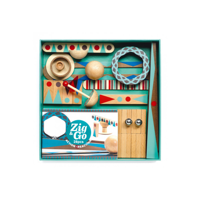 Djeco - Zig & Go - 28 pcs
