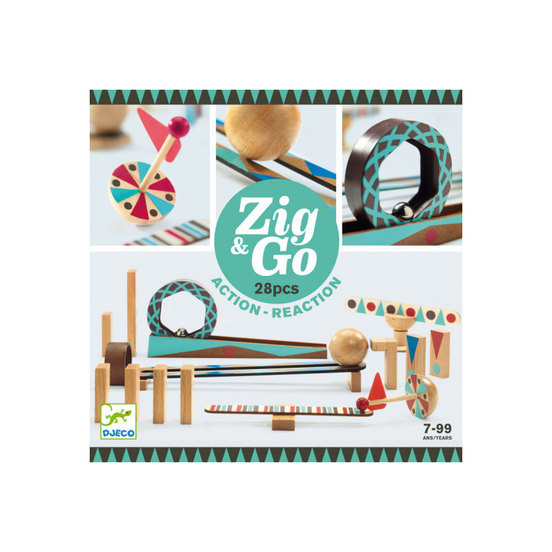 Djeco - Zig & Go - 28 pcs