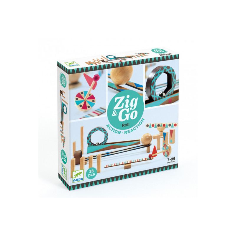 Djeco - Zig & Go - 28 pcs