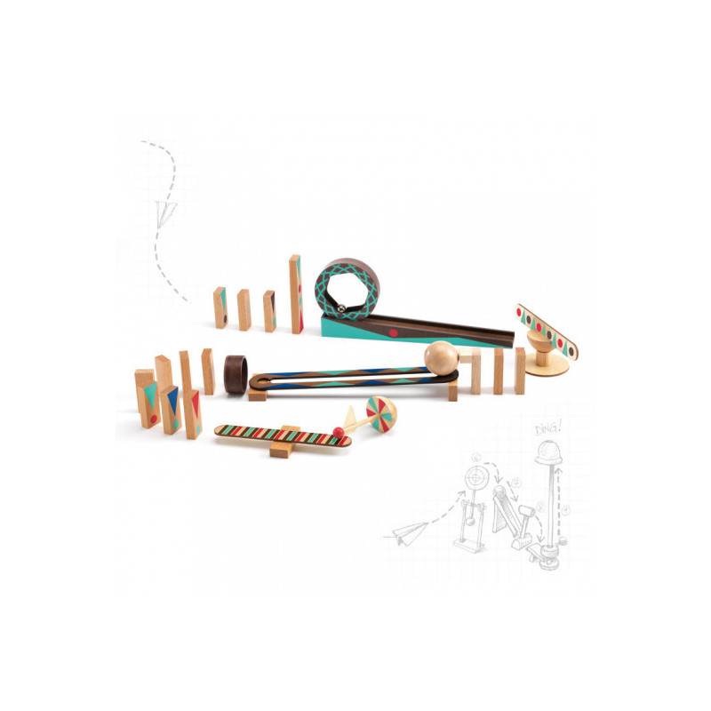 Djeco - Zig & Go - 28 pcs