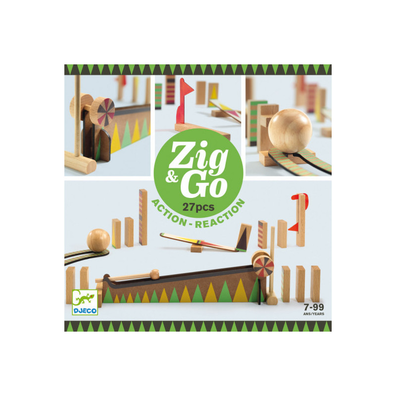 Djeco - Zig & Go - 27 pcs