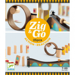 Djeco - Zig & Go - 25 pcs