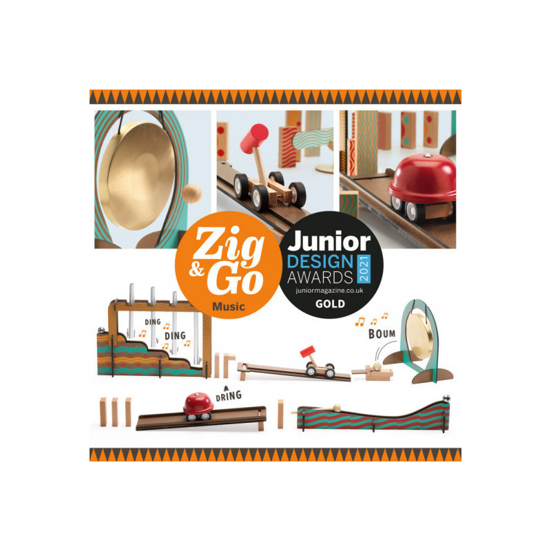 Djeco - Zig & Go - Music - 52 pcs