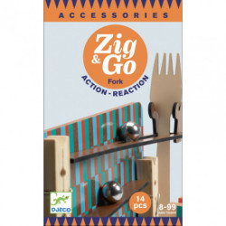 Djeco - Zig & Go - Fork - 14 pcs