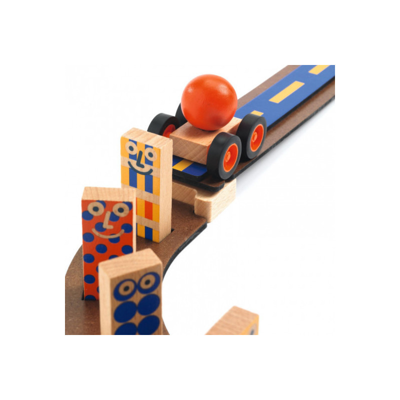 Djeco - Zig & Go Junior - Racer - 51pcs