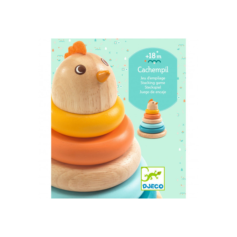 Djeco - Cachempil, mother hen