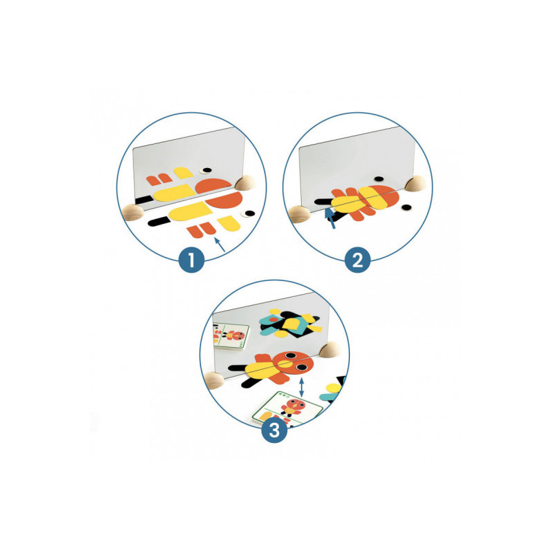 Djeco - Ze Mirror Animals