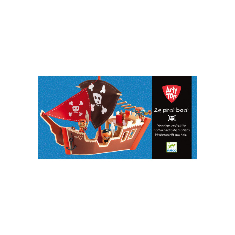 Djeco - Ze pirat boat