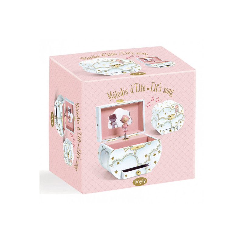 Djeco - Tinyly, Speldosa/Smyckeskrin Elfe´s song