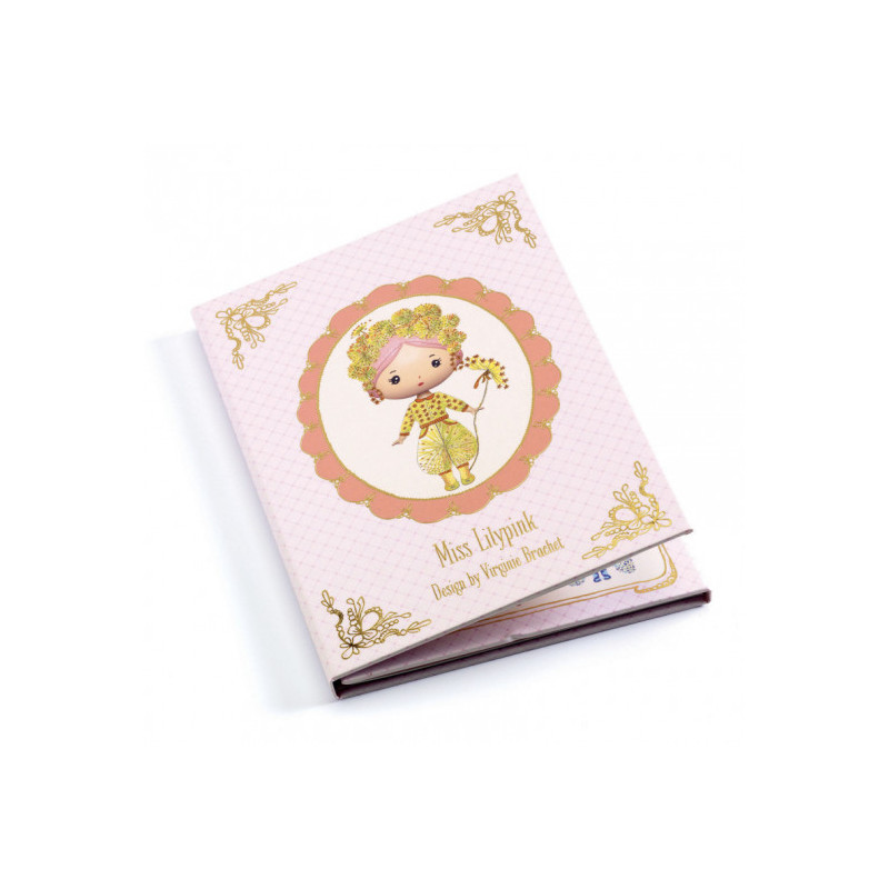 Djeco - Tinyly, Stickers Miss Lilypink