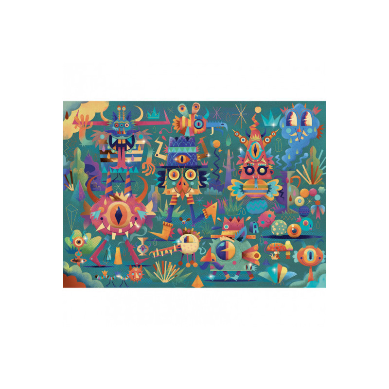 Djeco - Monster party - 50 pcs