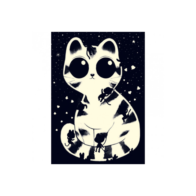 Djeco - Cuddly cats - 50 pcs