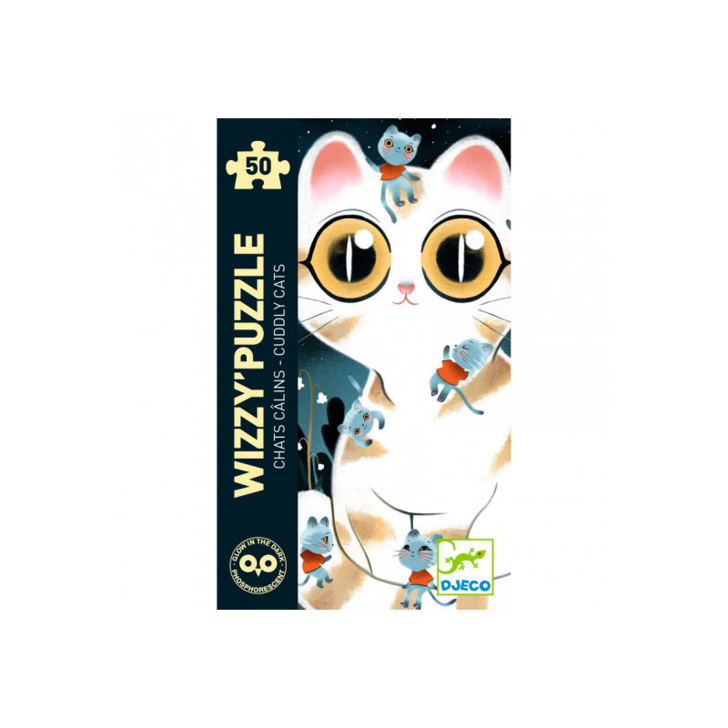 Djeco - Cuddly cats - 50 pcs