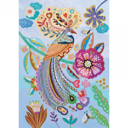 Djeco - Sparkling bird - 50 pcs