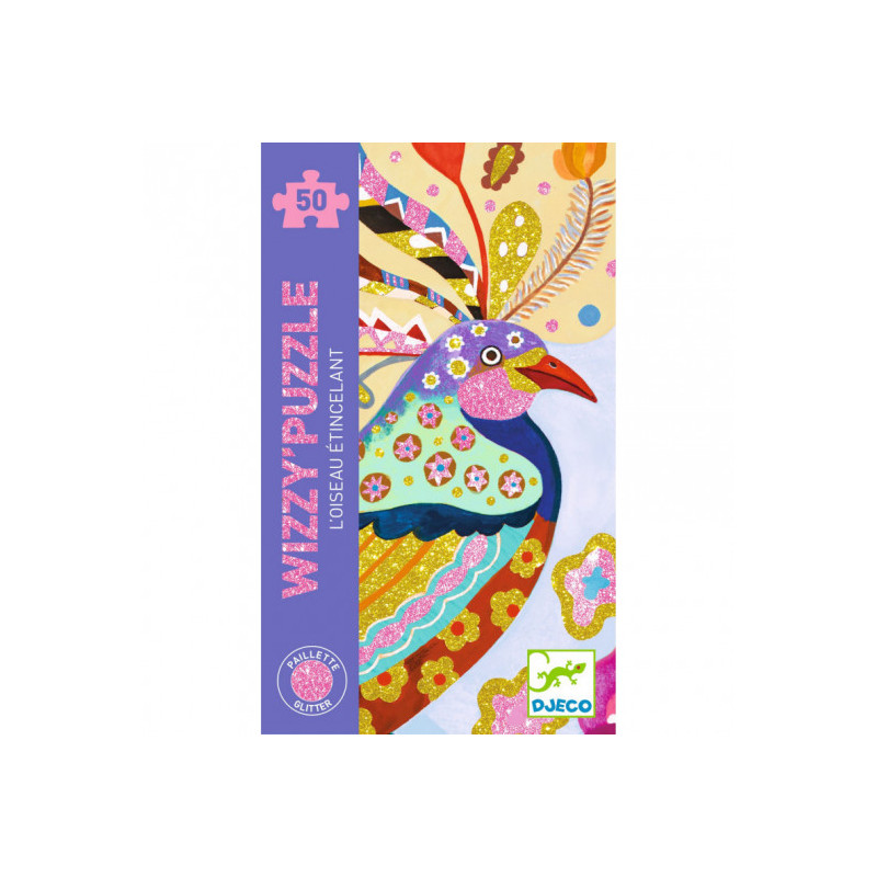 Djeco - Sparkling bird - 50 pcs