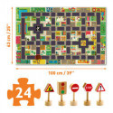 Djeco - Puzzle, The city, 24 pcs