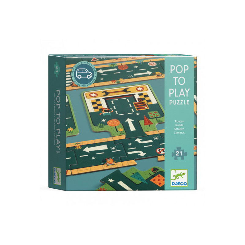 Djeco - Road, 21 pcs