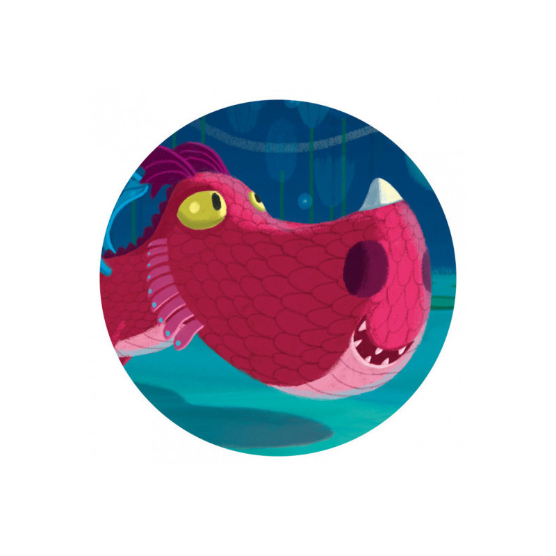 Djeco - Edmond the dragon, 24 pcs