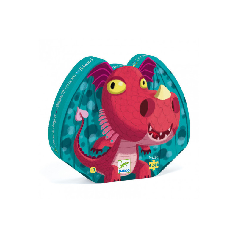 Djeco - Edmond the dragon, 24 pcs