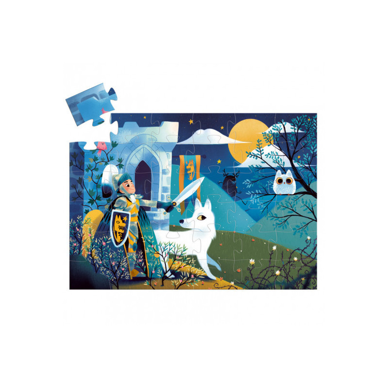 Djeco - Full Moon Knight, 36 pcs