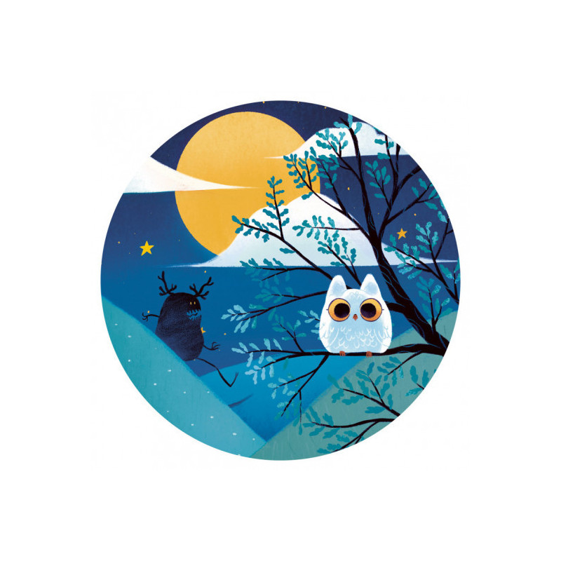 Djeco - Full Moon Knight, 36 pcs