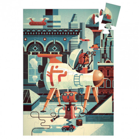 Djeco - Bob the robot 36 pcs