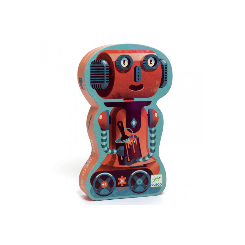 Djeco - Bob the robot 36 pcs