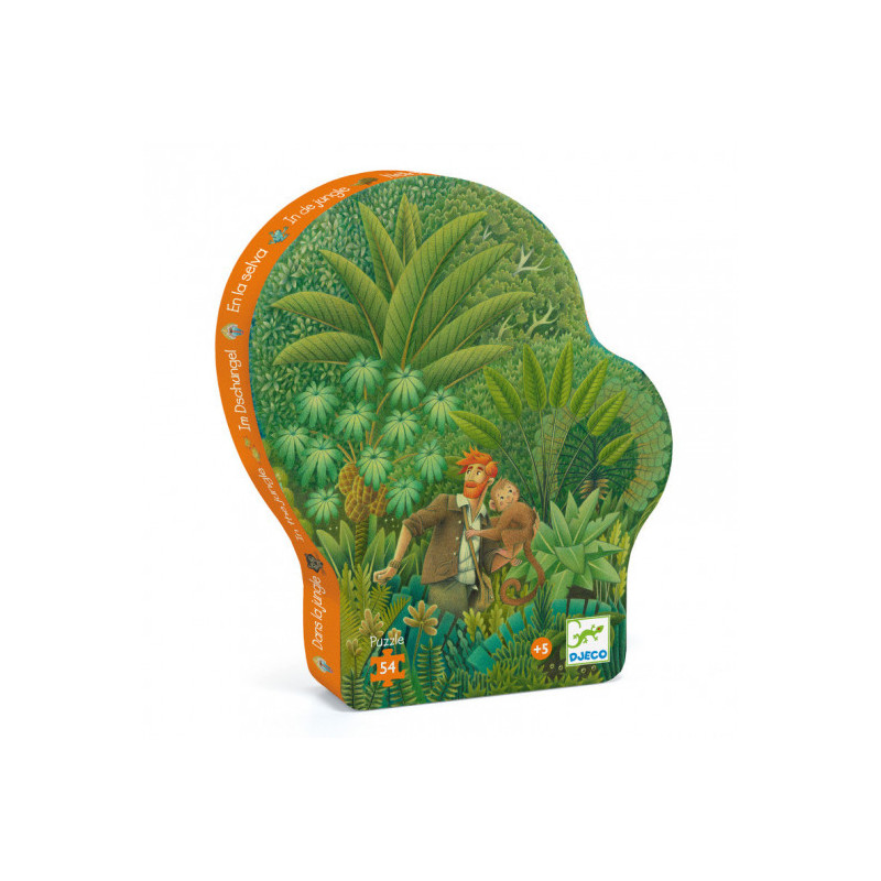Djeco - In the Jungle, 54 pcs