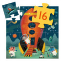 Djeco - Spaceship, 16 pcs