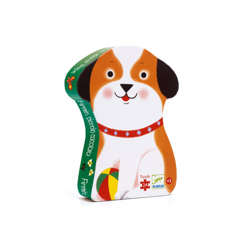 Djeco - Firmin, little Puppy, 24 pcs
