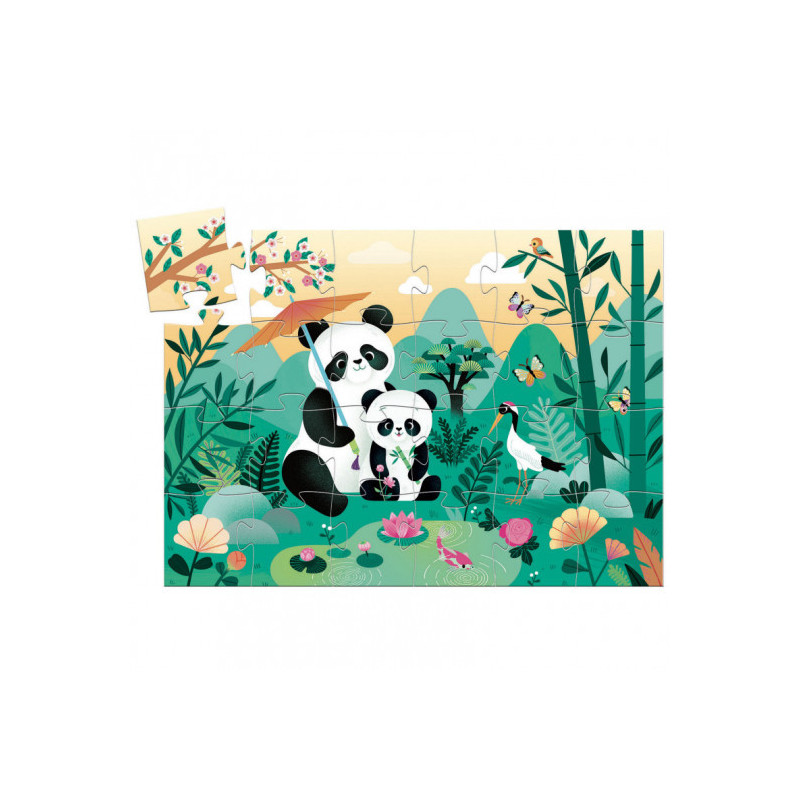 Djeco - Pussel, panda