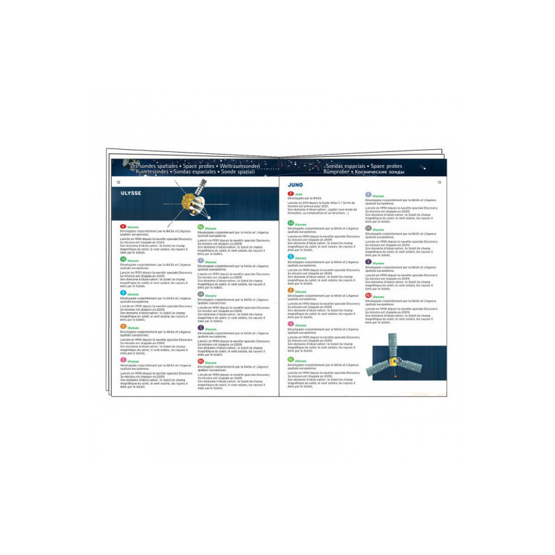 Djeco - The space + booklet, 200 pcs - FSC MIX