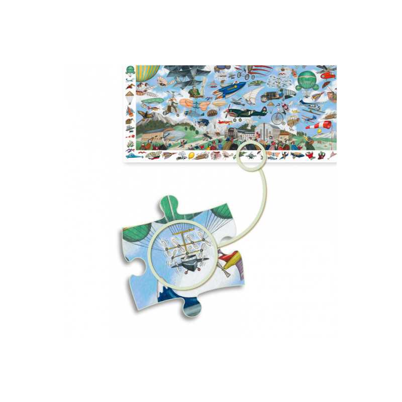 Djeco - Aero Club, puzzle, 200 pcs - FSC MIX