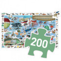 Djeco - Aero Club, puzzle, 200 pcs - FSC MIX